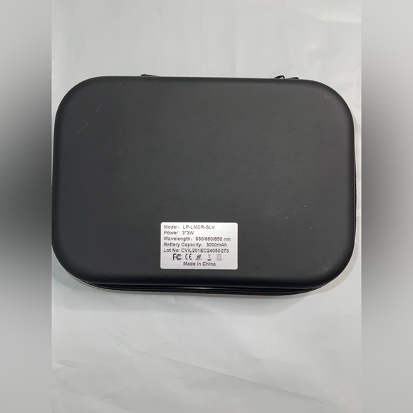 LifePro Handheld Red LED Light Device w/ Case Rechargeable - Picture 4 of 6